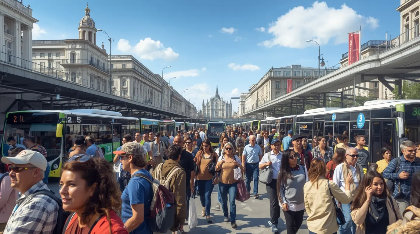 Lake Como - The Complete Travel Guide. Bus Service.
