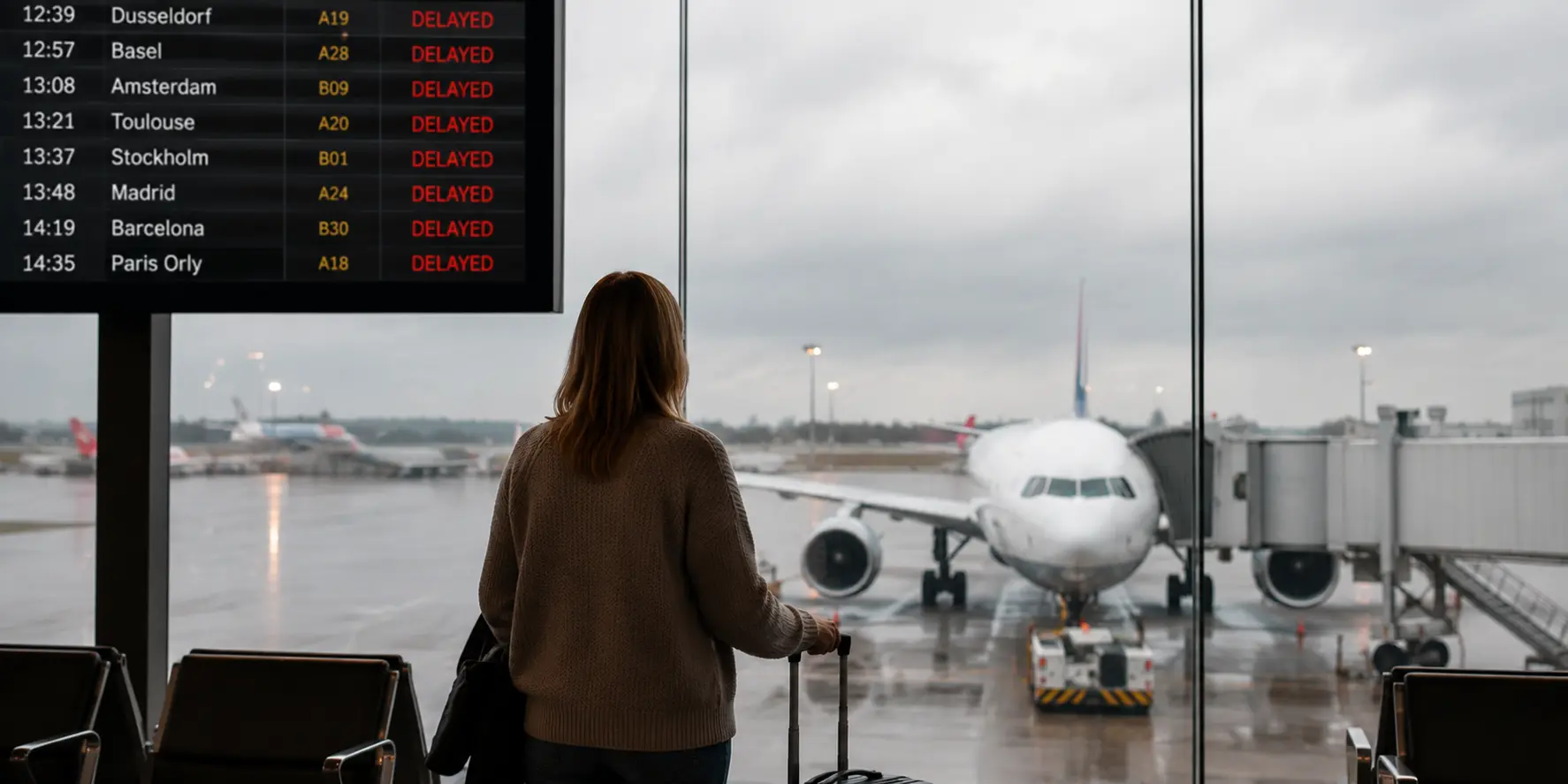 Cancelled or delayed flight